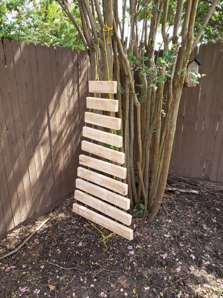 giant wooden xylophone